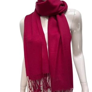 pashmina Sjaal Fuchsiaroze