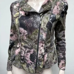 GERRY WEBER Jas maat 36 Multicolor (paars, groen, zwart, roze)