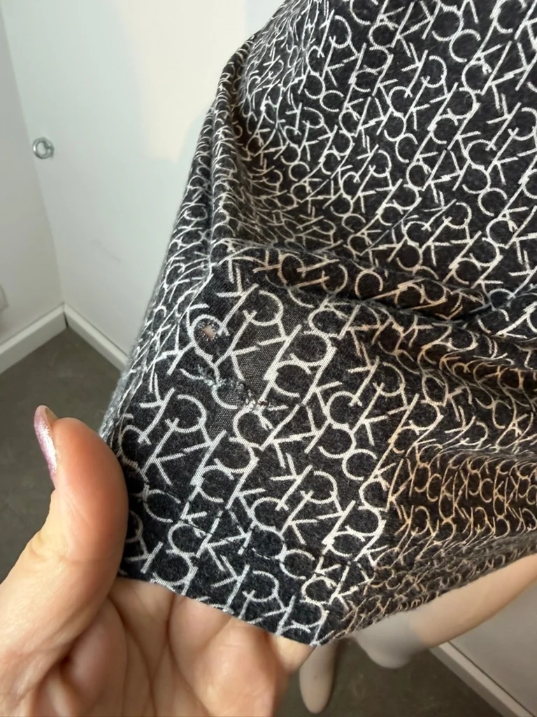 CK (Calvin Klein) Top maat M zwart; wit - Afbeelding 4