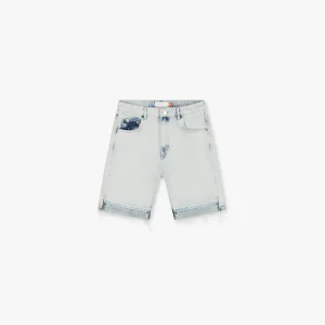 Croyez CD2 Stepped Hem Shorts | Light Blue