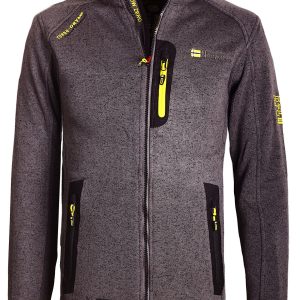 Fleece Vest Heren Grijs Geographical Norway Trampoline