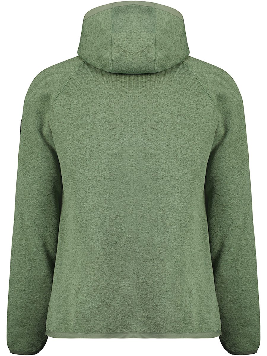 Geographical Norway Heren Fleece Vest Met Capuchon Tiparni Almond Green - Afbeelding 5
