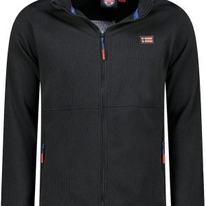 Geographical Norway Tickael Fleece Vest Heren Zwart