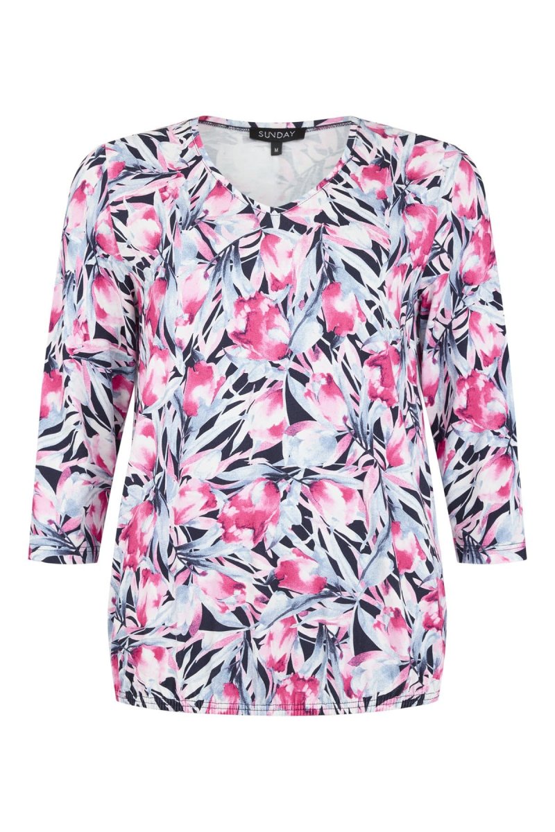 Shirt tulp Vhals Sunday