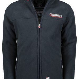 Fleece Vest Teddy Gevoerd Heren Blauw Geographical Norway Ubolt